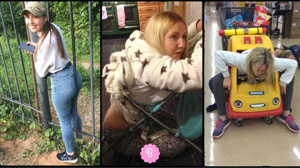 Unlucky Girls Who Got Stuck In Strange Places In The Most Ridiculous Way